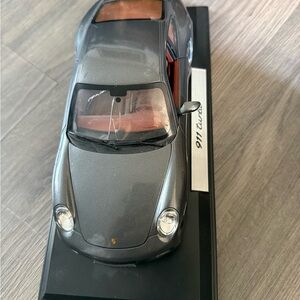 Porsche 911 Turbo Model toy Car in Gray